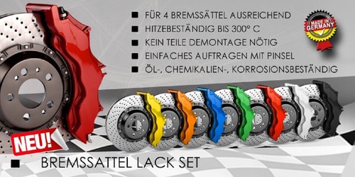 Bremssattel lack set 200 - set,