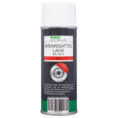 Koka bremssattellack 400ml rot - koka,