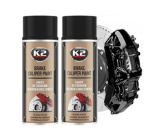 2x Bremssattellack SCHWARZ