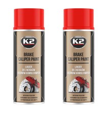 2 x Bremssattellack ROT