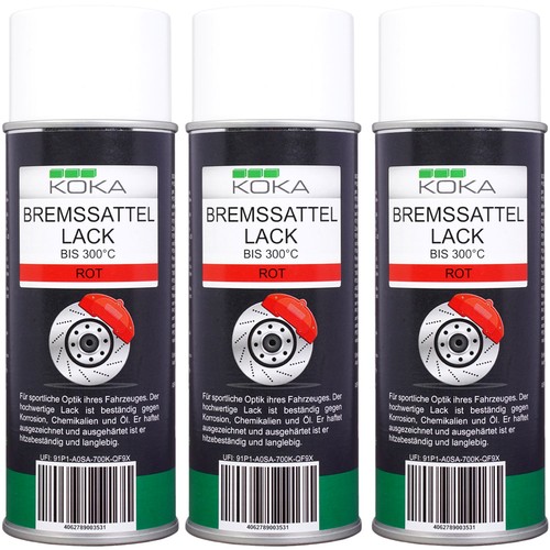 Pack koka bremssattellack - 3x,