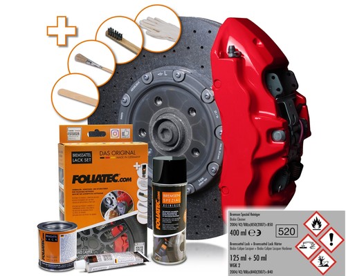 Foliatec bremssattellack rosso - foliatec,